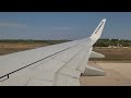 Ryanair B738 landing Menorca runway 19