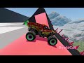 BeamNG Drive Car Crashes | High Speed Jumps #001 - [ BootsCat]