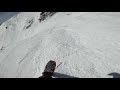 Snowboarding the Infamous Tunnel Run - Alpe d'Huez - 4K