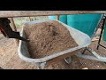 The making of a compost sieve, soil sieve. the first draft.