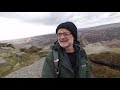 Old Age Pensioner Wild Camping On The Edge Kinder Scout