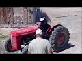 HELPING A VERY SWEET NEIGHBOR LADY WITH HER TRACTOR