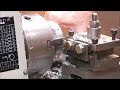 How to easily part off large metal round stock on a cheap Chinese lathe