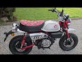 Bello Motorcycles... New addition.... Honda Monkey Bike 125 fun.