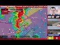🔴 BREAKING LARGE TORNADO ON THE GROUND IN IOWA - Strong Tornadoes Expected - With Live Storm Chaser