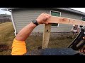 how to build a fence