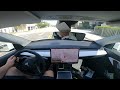 2022 TESLA Autopilot Full Self Drive Beta Trick  - No Weights, No Hands on the Wheel Ever!