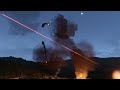 Air Defense System vs Fighter Jets - C-RAM CIWS in Action - Attack Helicopters - Shooting Down