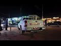 [4K] 🇬🇲 Nightlife Walk Tour On The SENEGAMBIA Strip On a Weekend Evening In THE GAMBIA, West Africa.
