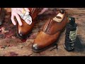 Full Restoration on Allen Edmonds Carlyle: Patina, shine and Re-lasting