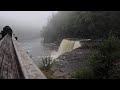 Misty Morning Views of Tahquamenon Falls