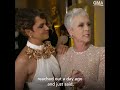 Jamie Lee Curtis shares sweet moment with Halle Berry backstage at Oscars l GMA