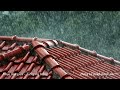 [ Mạnh hơn cả thuốc ngủ ] tiếng mưa rào rơi trên mái nhà | Ngủ cực ngon 「 Nhạc thư giãn 」