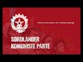 Communist Party of Sordland Campaign Song: 