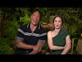 Dwayne Johnson and Emily Blunt From 