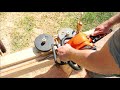 DIY Chainsaw Mini Mill Counterbalance