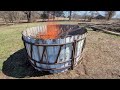 ZERO COST BIOCHAR RING MADE FROM JUNK ON THE FARM