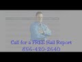 Free Hail Report for your home - Hail damage claim - What to do about wind and hail claim