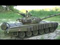 Russian T-72 B tank Amewi 1:16 Rc model in the field  Orosz T-72 B harckocsi terepen.   HD. 720p.