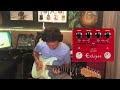 Schecter Nick Johnston (neck pickup) - Suhr Eclipse overdrive - Little Wing