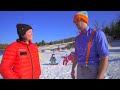 Blippi Makes a Snow Angel | Winter fun for Children | Educational Videos For Toddlers