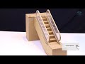 How To Make Escalator From Cardboard! DIY Escalator