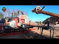 Dangerous Powerful Wood Chipper Machines in Action, Crazy Tree Shredder & Heavy Equipment Machines