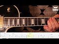 Sweet Child O´Mine - Very SLOW Guitar Solo Lesson Tutorial - Close-up - TABS