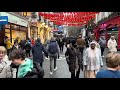 UK 🇬🇧 Central London Busy Sunset Streets Walking Tour - 4K HDR (▶4 hours)