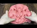 RAINBOW COW I Mixing random into Glossy Slime I Satisfying YEN Slime Video #621