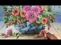 How to Paint Flowers, Tricks, Techniques, Step by Step