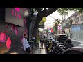 Stunning Sunset in Seminyak, Bali - Indonesia. Walking Tour 4K