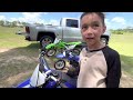 8 YEAR OLD TEACHES HIS FRIEND HOW TO START HIS YAMAHA PW-50 & TTR-110 DIRT-BIKES VLOG😎