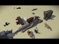 T-Rex/Tyrannosaurus Rex vs Modern Animals | Minecraft Animation