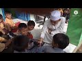 Merdunya Lantunan Sholawat Santri #PPNurul Bayan. Saat silaturrahmi di tempat SDnya dulu