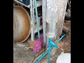 He use plastic bottle to fix water low pressure, #freeenergy # Auto pump #pvc