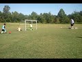 Leah soccer practice