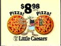 Little Caesar's Pizza Commercial from 1993 - Pizza for a Buck