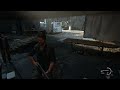 Joel grooves out while looting a tent
