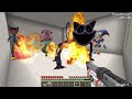 ALL SCARY MONSTERS vs Paw Patrol Security House minecraft JJ and Mikey - Maizen