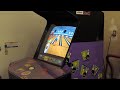 Simpsons Bowling Arcade by Konami, Play Through on actual hardware