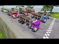 Big & Small Drunken Monster trucks, Cars -Epic High Speed Crazy Jump Crashes #29  - EPIC BeamNG ASVA