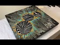 NEW + NEVER Seen Before - 3D fluid art - Multi Technique Abstract Acrylic Fluid Painting