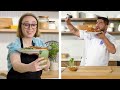 $196 vs $13 Calzone: Pro Chef & Home Cook Swap Ingredients | Epicurious