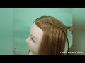 Quick Waterfall Hairstyle ll Easy Waterfall Hairstyle ll Open Hair ll College Look