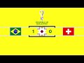 Copa do Mundo 2022 - Brasil 1x0 Suíça - Rádio Jornal (Aroldo Costa)