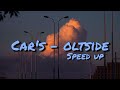 car's oltside - speed up _ com chuva