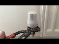 Thermostatic radiator valve stuck in off position