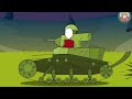 Tanks attacked the enemy. Tank for kids. World of tanks cartoon. Monster Truck Cartoons for children