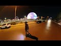 Exploring Las Vegas Mega Sphere on Onewheel GT-S